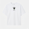 Hustlers Camiseta Oversize Shark Mind – Blanco