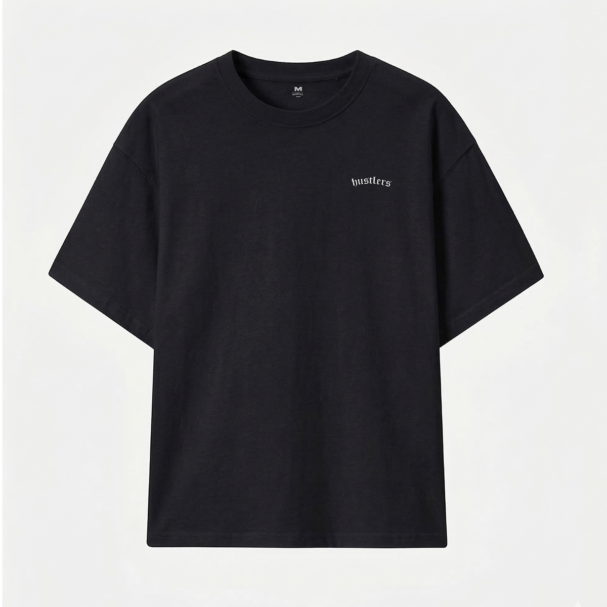 CAMISETA OVERSIZE ALL IN ALL DAYS BASICA NEGRA